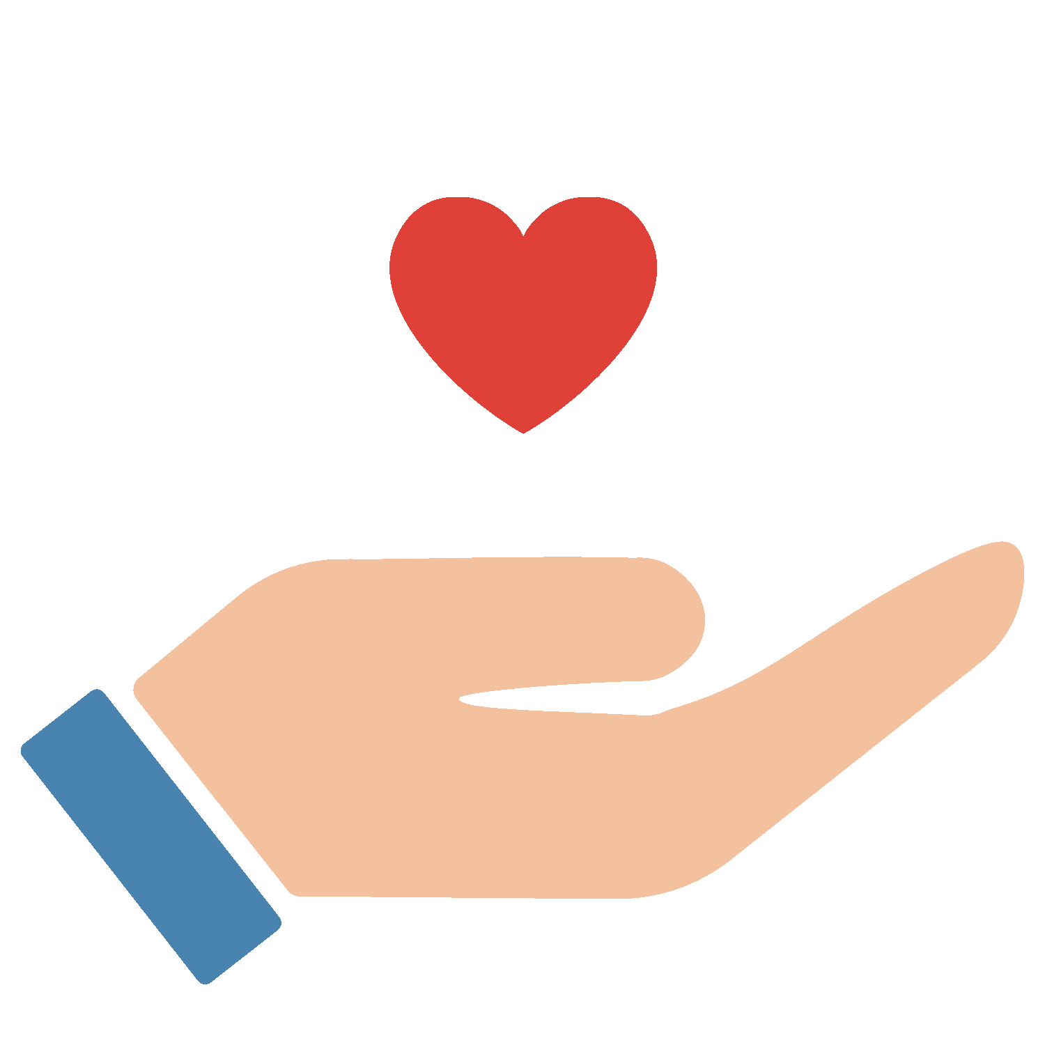 Mano con corazon